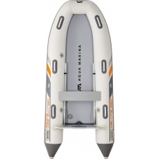 סירת גומי מקצועית רצפת אויר בלחץ גבוה אורך 350 ס"מ דגם דלוקס כולל 2 מושבים BT-UD350 תוצרת אקווה מרינה Aqua Marina – בעלת תקן אירופאי CE