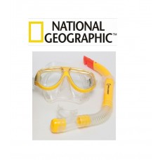 קומבו למתחילים מסדרת Experience, דגם WAHOO 2 כולל מסכה ושנורקל תוצרת נשיונל ג'יאוגרפיק  ™ - National Geographic 