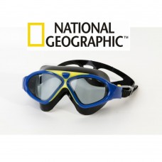 מסכה / משקפת שחייה מסיליקון עם עדשות אנטי ערפל דגם Z-9 כולל תיק רשת ממותג תוצרת נשיונל ג'יאוגרפיק ™National Geographic 