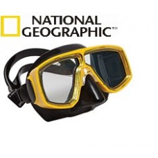 מסכת צלילה מקצועית מסדרת Expedition דגם ריביירה Riviera 22 תוצרת נשיונל ג'יאוגרפיק National Geographic™  מידת חצאית קטנה 