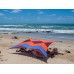 צילייה לים ערכת הצללה מושלמת לקמפינג שטח או חוף הים 300x300 ס"מ דגם אימפרסיב 3 תוצרת הארץ טיאנשיה TIANXIA