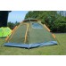 אוהל משפחתי  ל-6 אנשים מנגנון פתיחה מהירה אוטומטי אוהל שתי שכבות, ציפוי כסף אנטי UV פנימי למחנאות קמפינג וטיול שטח PEKYNEW