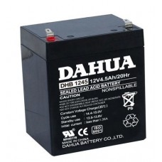 מצבר סוללת גיבוי פריקה עמוקה  4.5 אמפר תוצרת  DAHUA DHB12-4.5 –דגם