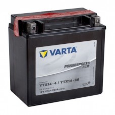 מצבר לאופנוע 12.6אמפר תוצרת וולטה VOLTA –דגם VTX14-BS