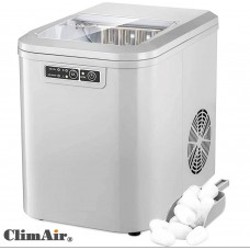 מכונת קרח לשימוש ביתי או משרדי מכונה להכנת קוביות קרח  דגם CLX005 תוצרת ClimAir- משלוח חינם עד הבית!