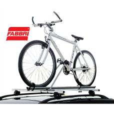  מנשא אופניים לרכב אלומיניום כולל נעילה לאופניים וחיבור לגג הרכב דגם BICI2000 תוצרת  | FABBRI איטליה