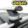 גגון לרכב מסוג מקשר לרכב מוטות אלומיניום מתאים לרכב עם מוטות אורך צמודים לגג -כושר העמסה 100 ק"ג מסדרת LUX –תוצרת FARAD איטליה