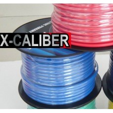 כבל רמקול איכותי 0.75מ"מ 18GA תוצרת X-CALIBER גליל 200 מטר – צבע כחול