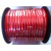 כבל מתח איכותי 6.5 מ"מ 8GA תוצרת X-CALIBER גליל  50 מטר– צבע אדום 