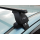 גגון לרכב ניסן קשקאי 2007-2014 מוט פלדה מתכת שחור עם כיסוי פלסטיק תושבות מקוריות לרכב תוצרת LUX
