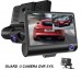 מצלמת דרך לרכב 3 מצלמות מסך "4 כולל 2 מצלמות מקליטות פלוס מצלמת רוורס DVR לרכב -הקלטה FHD ברזולוציה גבוהה 