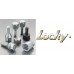 נעילת ג'נטים LOCKY דגם DP7 כולל 2 מפתחות וקוד אישי תוצרת FARAD איטליה 