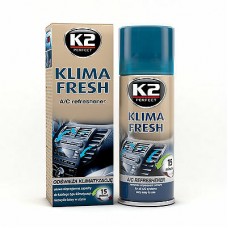 ספריי מזגנים ספריי מזגן לרכב דוחה ריחות ימתאים למערכת המיזוג ברכב תוצרת KLIMA דגם K2