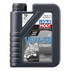 LIQUI MOLY STREET 4T 15W50 שמן מנוע סינטטי לאופנוע או קטנוע – 1 ליטר  