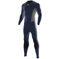 חליפת גלישה צלילה מלאה 3/2 מ"מ לגברים 100% ניאופרן איכותי דגם מליבו MALIBU תוצרת Aqua Marina מידה XL