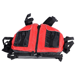   אפוד ציפה לקיאק כולל 2 כיסים קידמיים מתאים לחתירה ולספורט ימי סגירה באמצעות רוכסן וחגורת מותן מתכווננת C.KAYAK