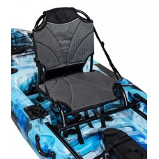 מושב כיסא מקצועי לקיאק דיג שלדת אלומיניום עם משענת גב מתכווננת   |C.KAYAK