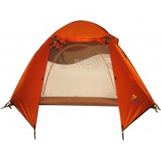 אוהל זוגי מקצועי לקמפינג וטיול אתגרי דגם CASA II של חברת צבריס כולל כיסוי גשם עם מרפסת